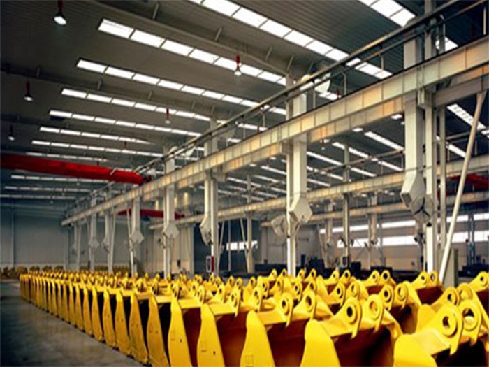 大安徐工集团挖掘机装配车间